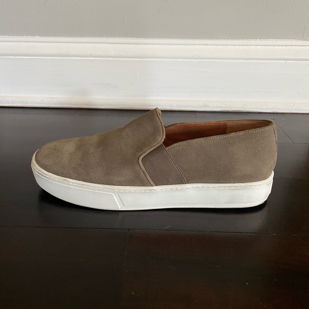 Vince Suede Slip-Ons Size 8
